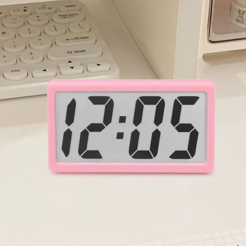 Living room clock simple electronic clock large font student special electronic clock children LCD silent desk clock