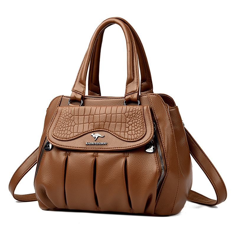 Womanbags 2024 New Large Capacity Shoulder Handbag Women's Commuter Bag Counter Bag