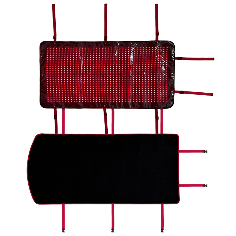 LED Red Light Therapy Mat Home Infrared Massager 2520 Lamp Beads Sleeping Bag Heat Therapy Waist Back Care Red Light Mat