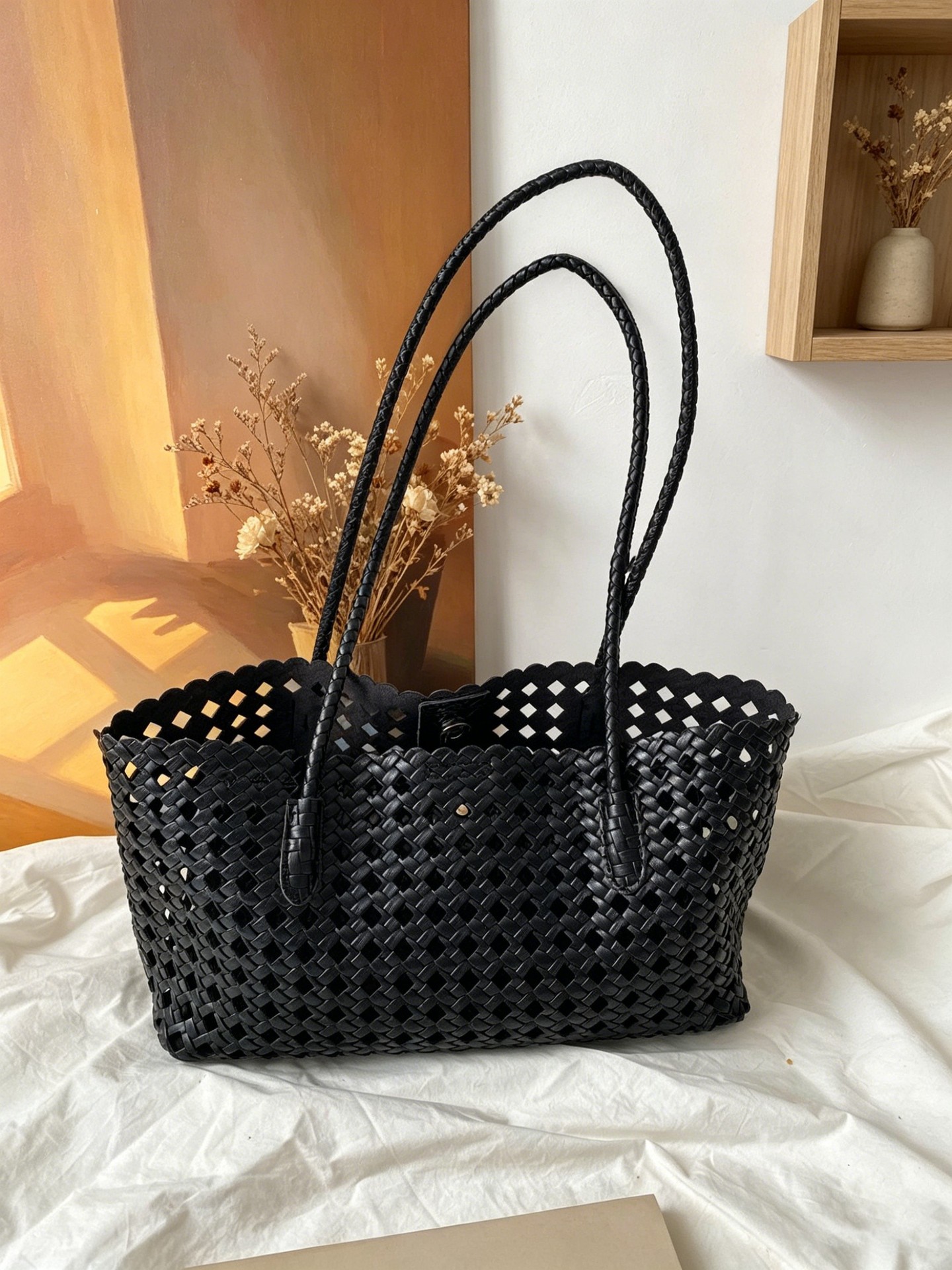 2026 New Diamond Quilted Single Shoulder Tote Bag Women Large Capacity Mother-Child Bag Casual Commute Handheld Bag