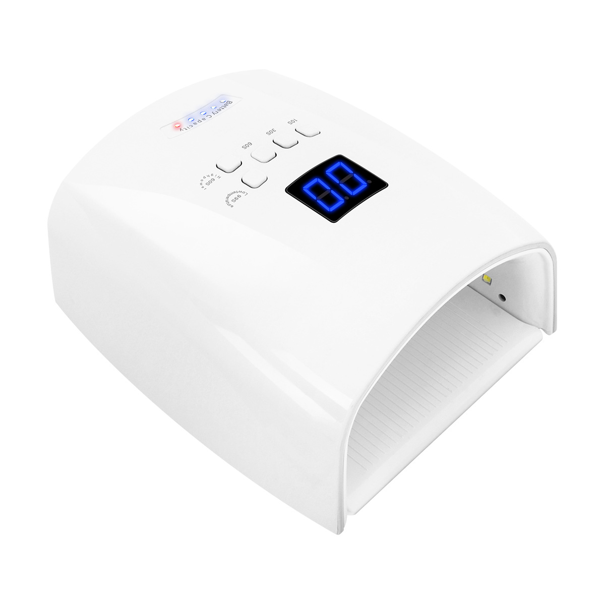 66W Rechargeable Nail UV Lamp for Nail Gel Curing Long Battery Life Nail Machine