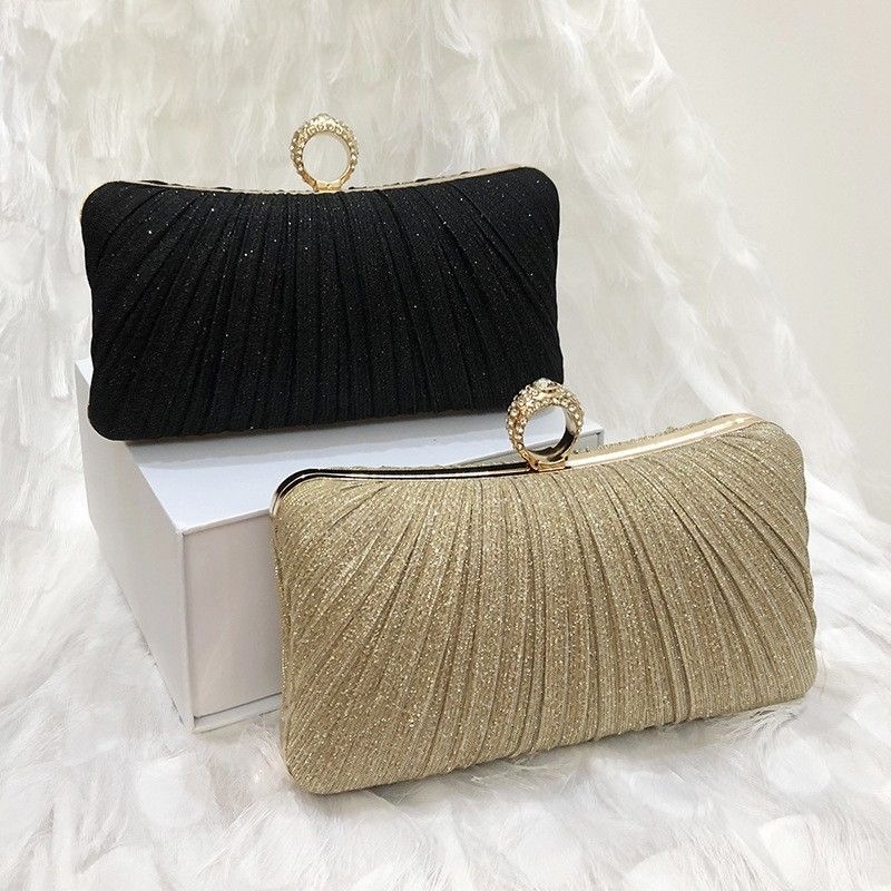 2025 New Ring Bag Large Capacity Evening Dress New Evening Bag Women's Clutch Evening Bag