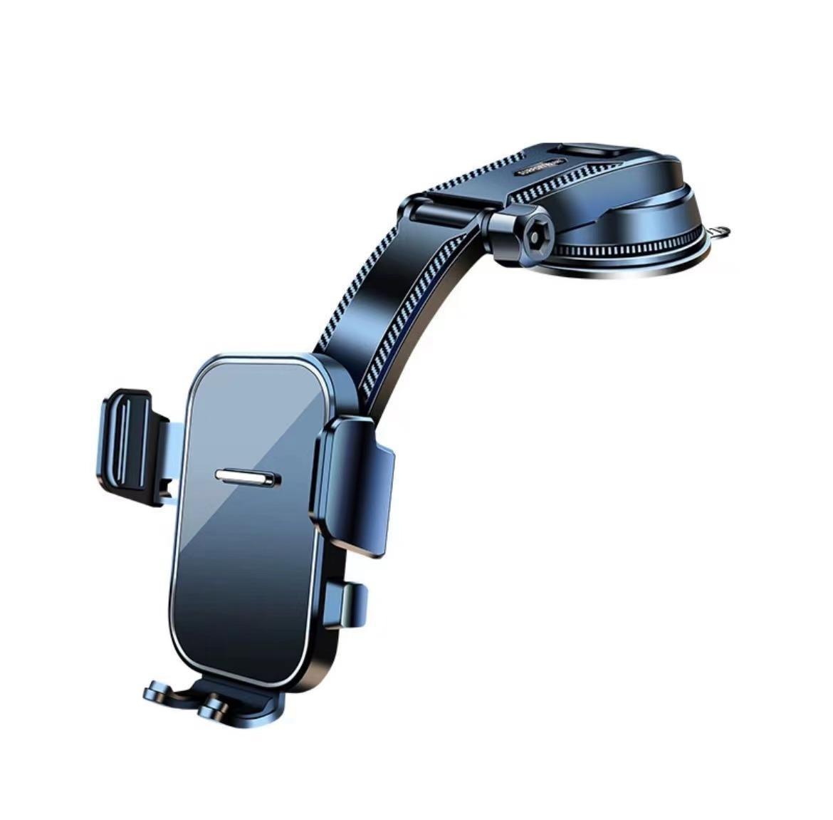 Car Automatic Lock Center Console Universal Suction Cup Phone Bracket Rotating Adjustable Car Navigation Bracket