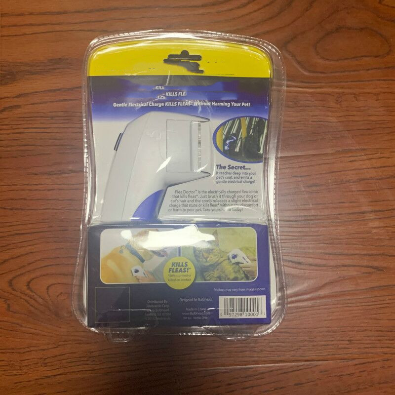 New Electric Lice Comb Flea Cleaning Brush Comb Lice Comb Pet Dog Lice Remover Portable Dog Hair Remover