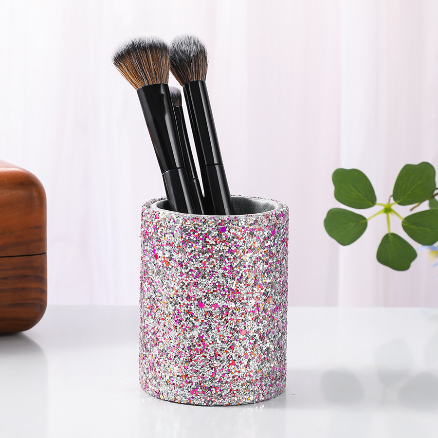 New makeup brush set foundation brush eyeshadow brush contour brush lip brush blush brush storage bucket makeup tool