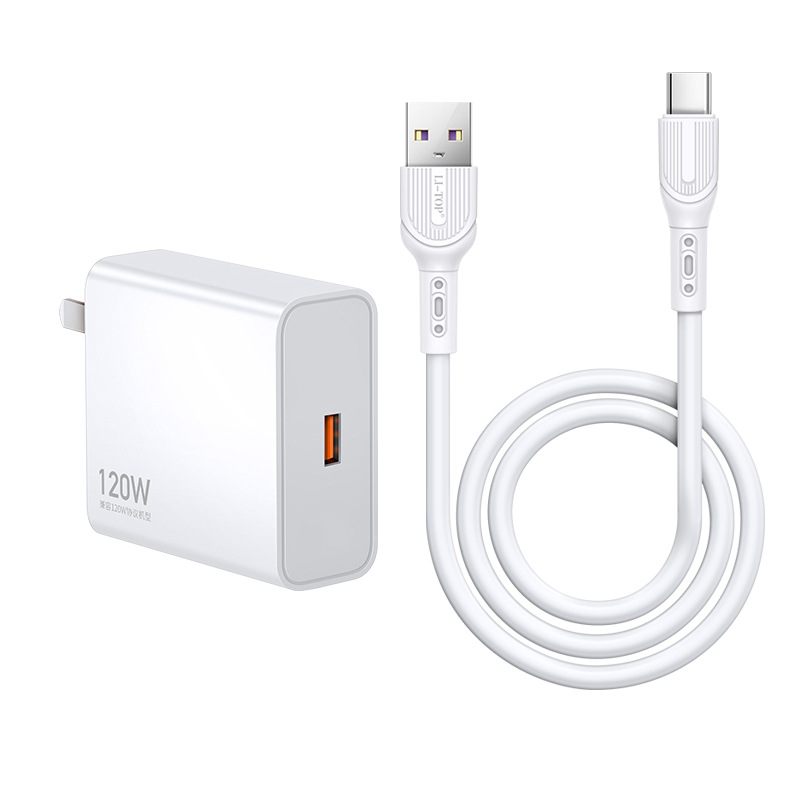 Applicable for vivo Xiaomi Oppo Charging Head Set 3C Certified Charger Compatible with 22.5W Flash Charging Fast Charging Phone
