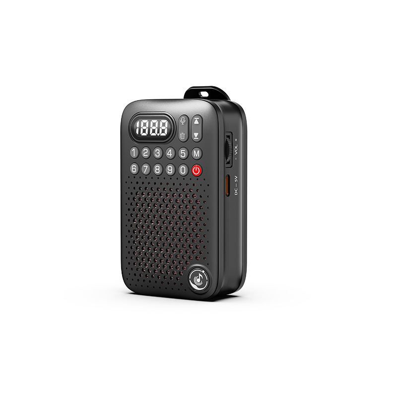 D-22 elderly radio portable player card Bluetooth speaker recording small vendor shouting machine outdoor