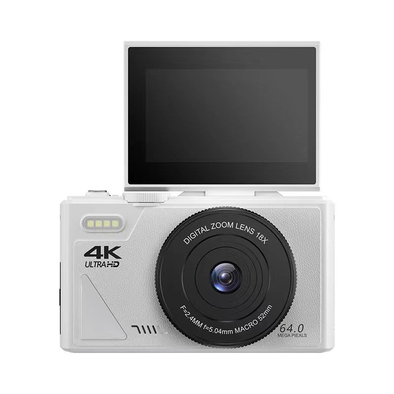 New W1 flip screen CCD camera HD digital camera with WiFi transmission beauty filter 4K5K