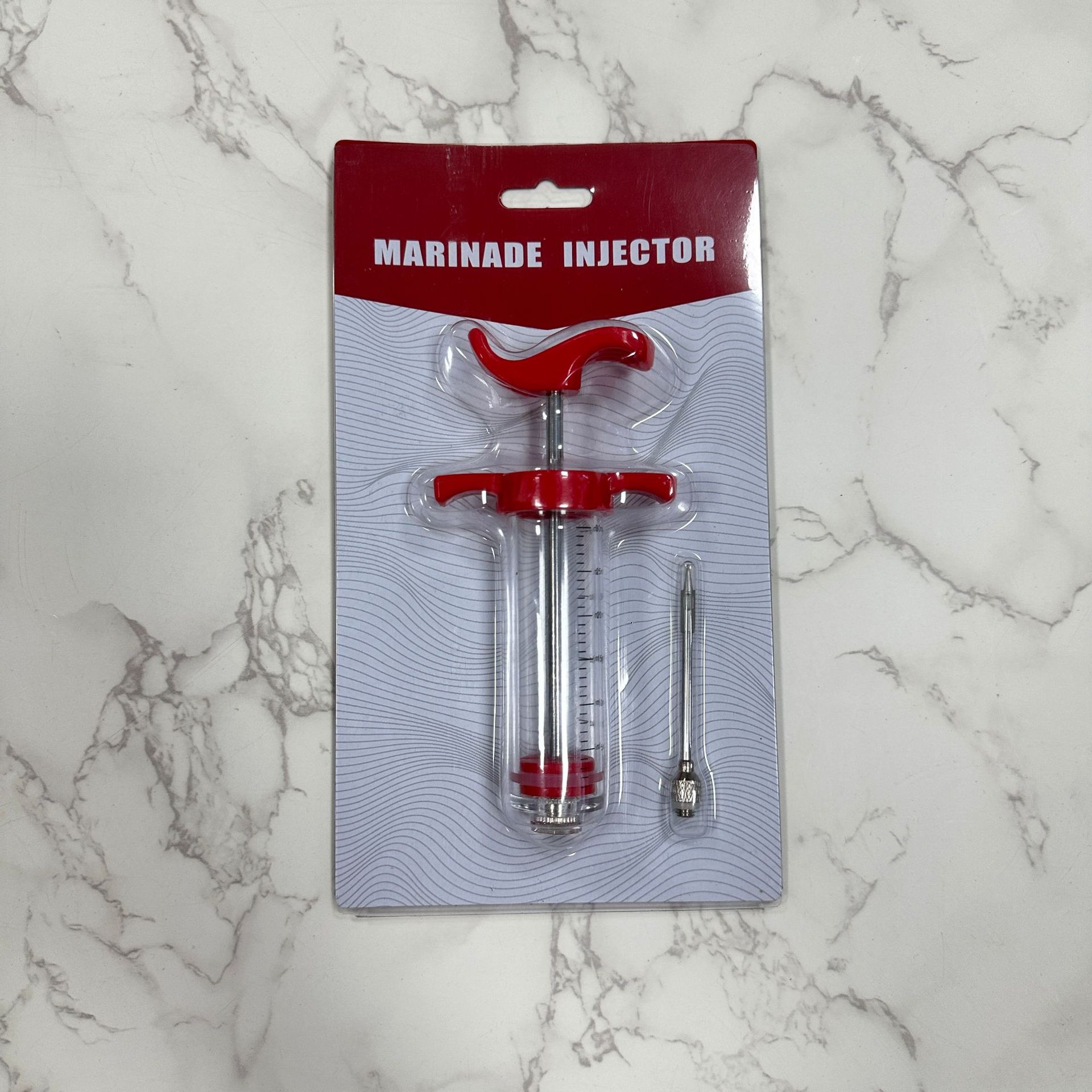 Roast Juice Injector Set Seasoning Injector Hardware Turkey Needle BBQ Food Needle Kitchen Roast Meat