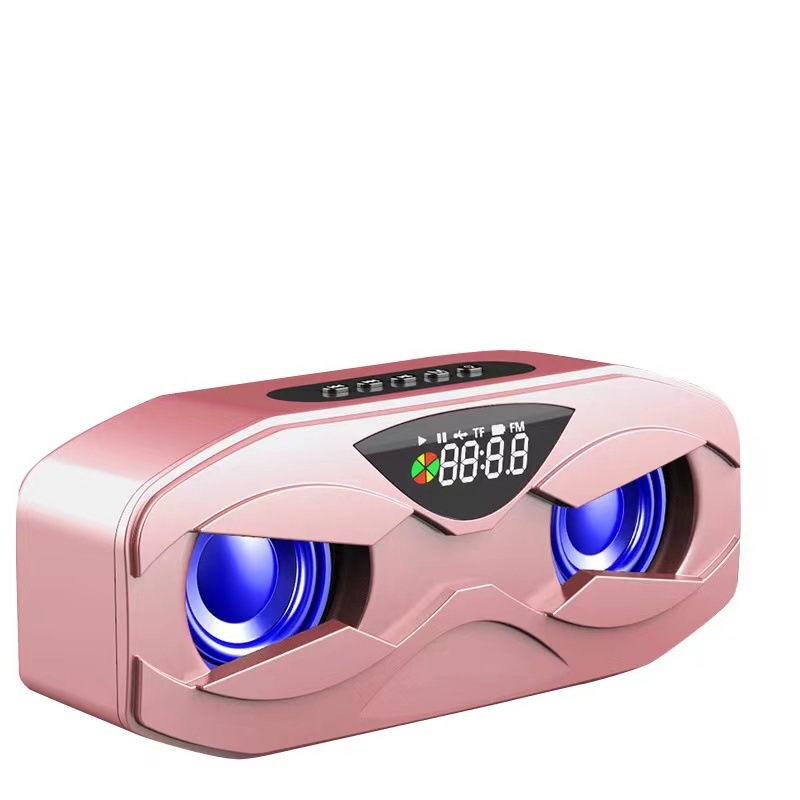 Wanrenmi M4 M5 Wireless Bluetooth Speaker Subwoofer Outdoor Portable Desktop Speaker Radio Audio