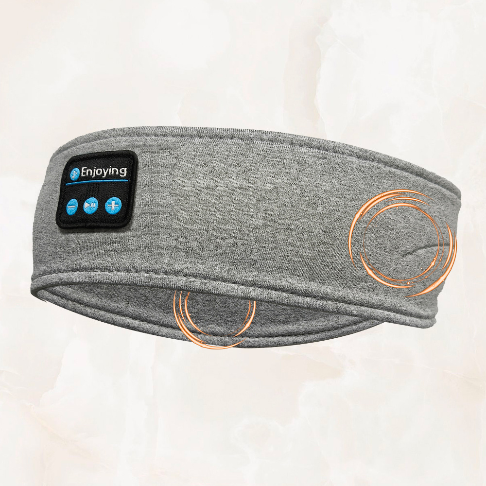Bluetooth 5.3 headband earphones, dual-ear stereo, summer cycling outdoor neck gaiter, sports call, cycling