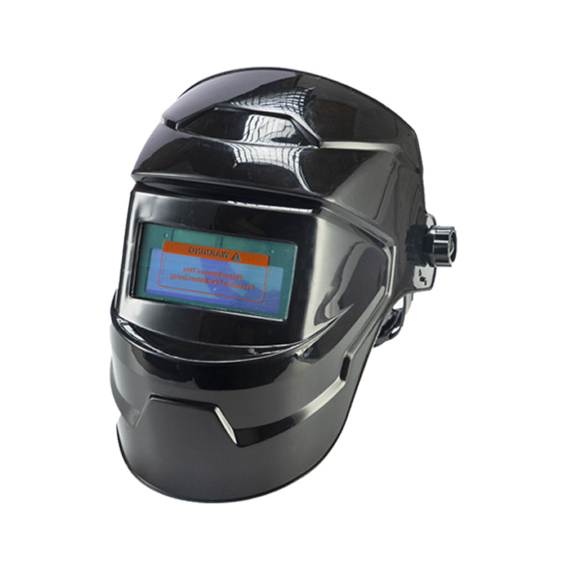 True color welding worker protective face mask fully automatic darkening PC head-mounted full face argon arc welding face protection glasses welding helmet