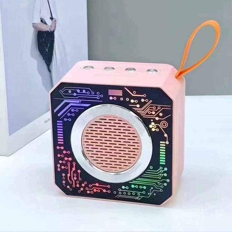 Mecha Bluetooth Audio Small Steel Cannon Outdoor Portable Mini Bass Home Desktop Wireless Speaker