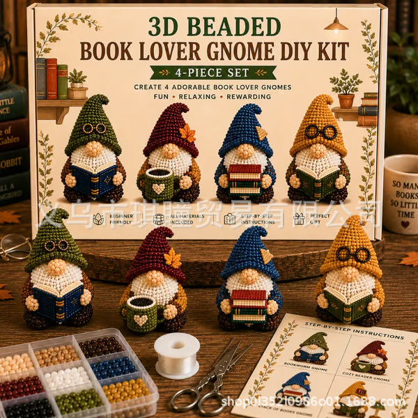 2026 3D Beaded Patriotic Gnome DIY Kit Beaded Wholesale
