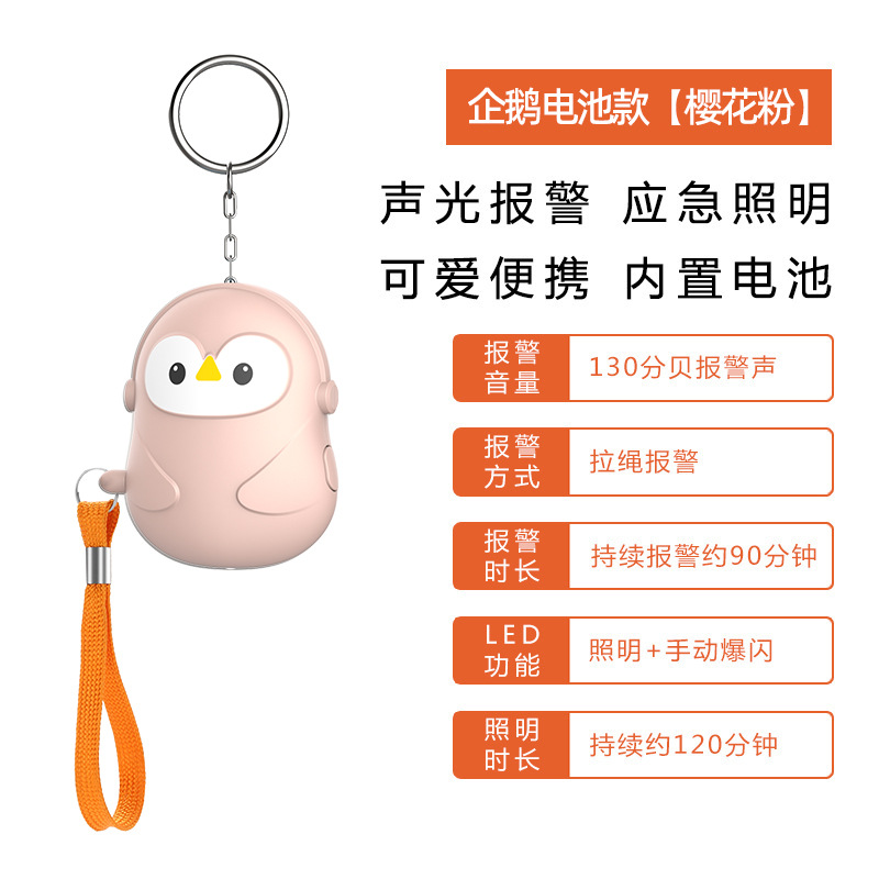 New Anti-wolf Device for Women Self-defense Children Students Elderly Emergency Caller Cute Keychain