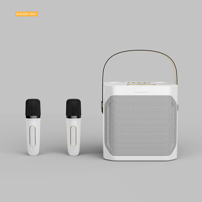 Double Person Karaoke Handle Speaker S882 Family Party Outdoor Dinner Portable Direct Hair
