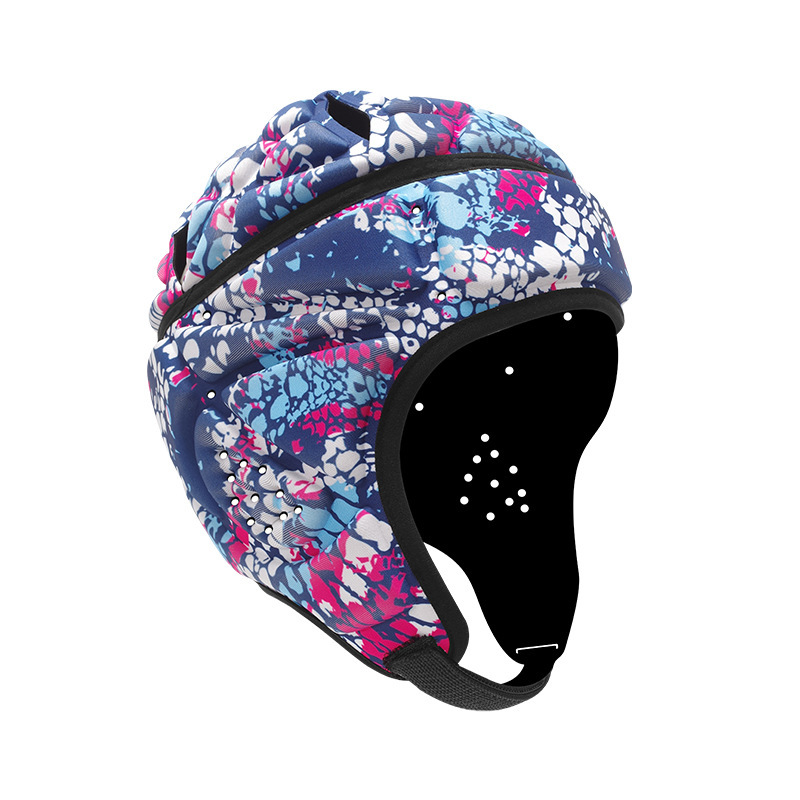 Youth Children American Football Helmet Goalkeeper Protective Soft Cap Keeper Head EVA Protective Helmet