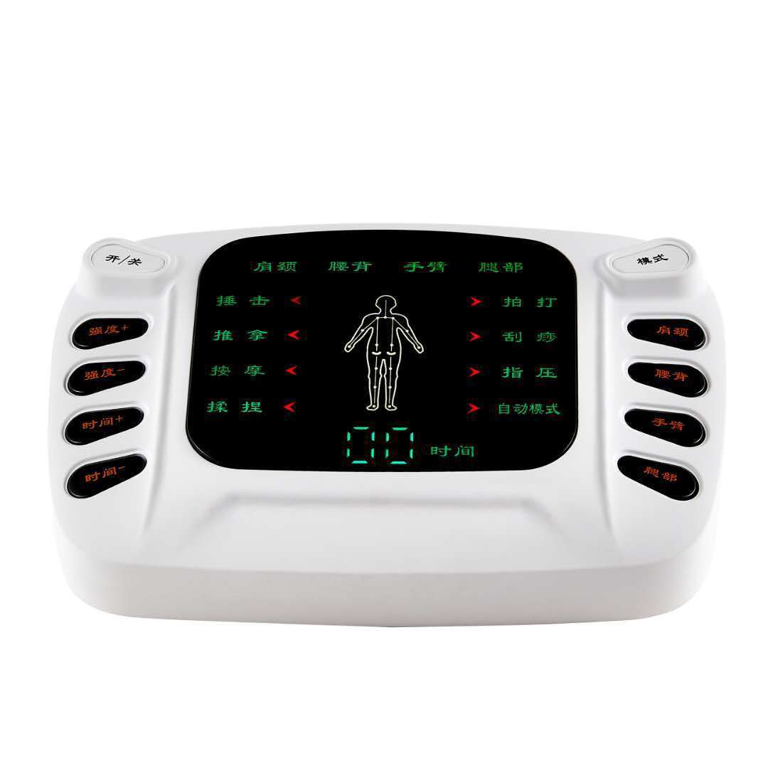 Multifunctional EMS foot massager home digital electrode pad mini pulse cervical physiotherapy patch