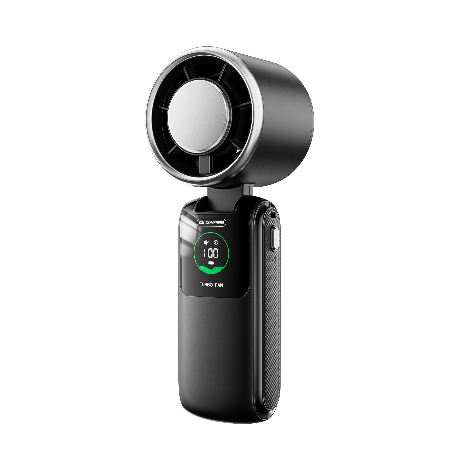 2026 new semiconductor cooling high-speed handheld fan usb mini portable charging folding small fan