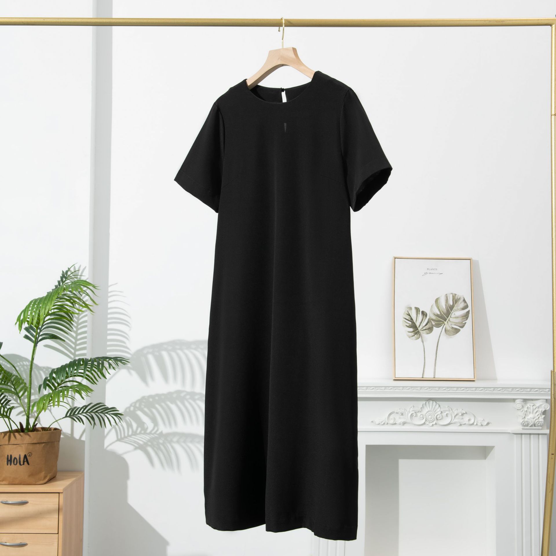 Mulberry Silk Dress for Women Summer 2025 New Plus Size Knee-Length New Chinese Style Women's Summer Dress