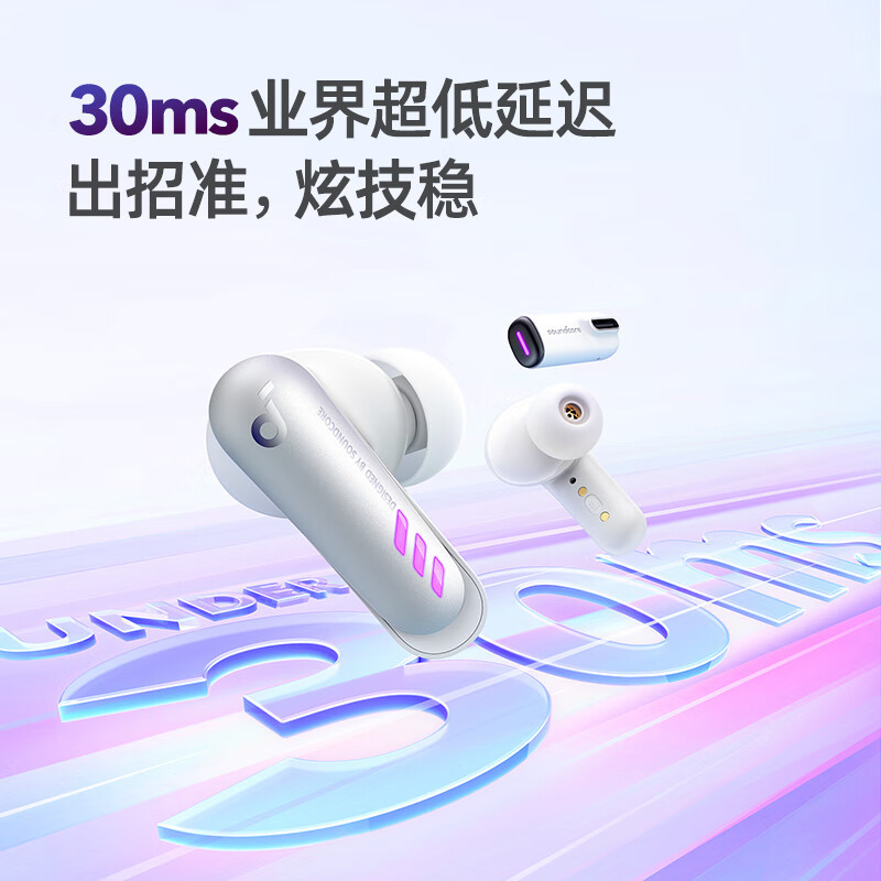 Soundcore VR P10 30ms Ultra-Low Latency True Wireless E-Sports 2.4G Gaming Headphones A3850