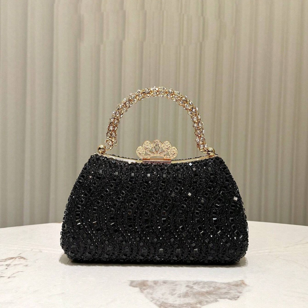 2025 New Diamond Evening Bag Banquet Bag Dress Wedding Banquet Crossbody Bag Evening Bag Celebrity