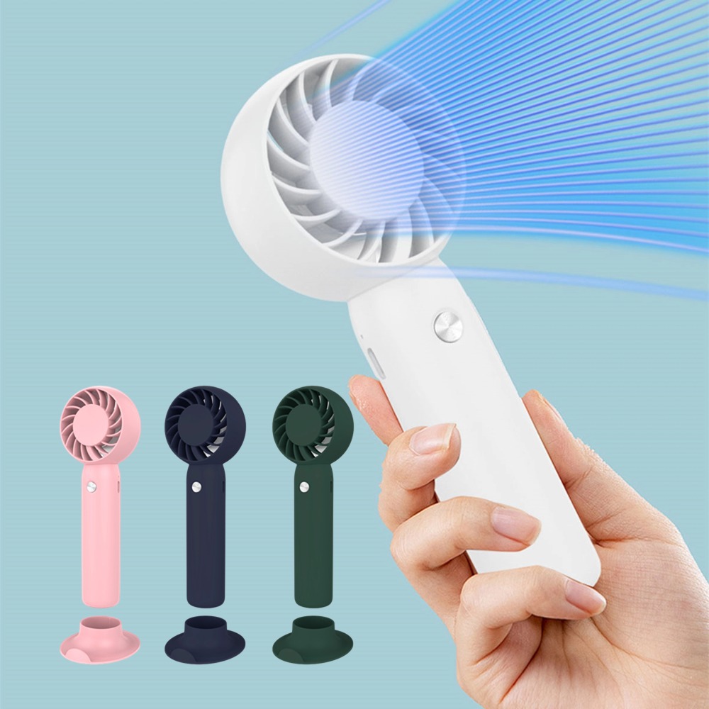 New handheld fan charging long battery life violent turbo fan bedroom high-speed usb small fan