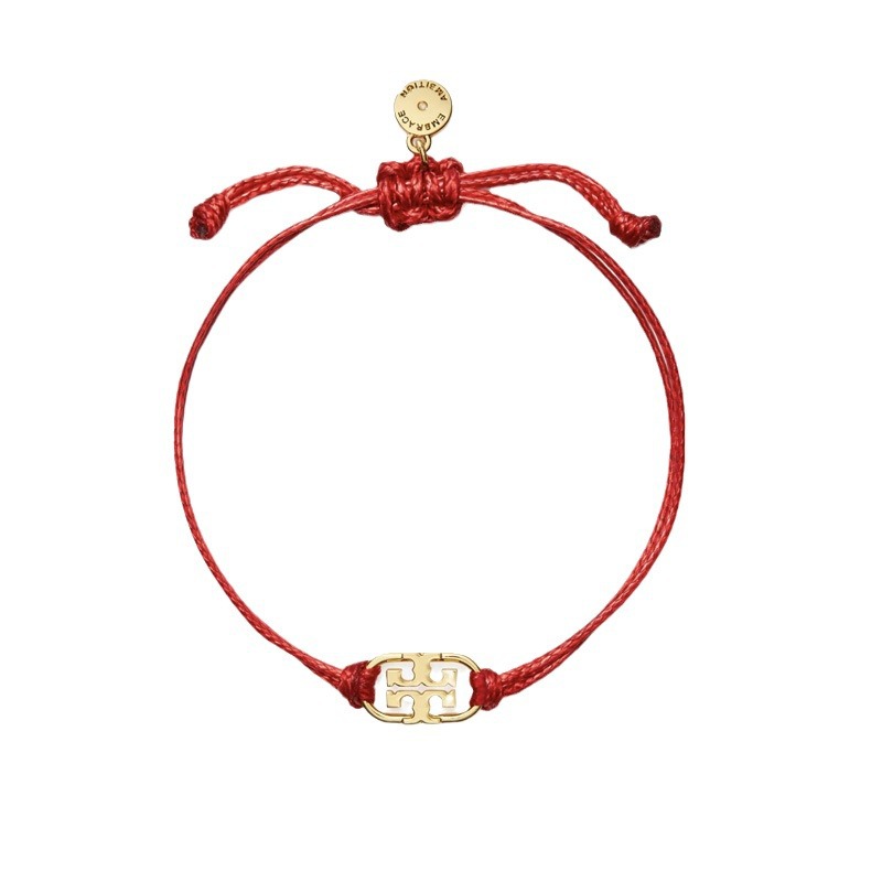 Color rope handmade new red rope bracelet gold plated logo couple rope braided lucky koi pure handmade
