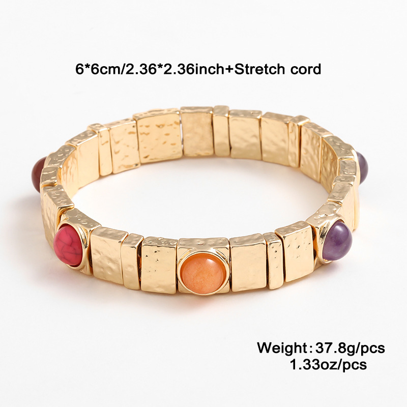Kenjie vintage-style bracelet design trendy imitation jewelry turquoise tiger eye bracelet
