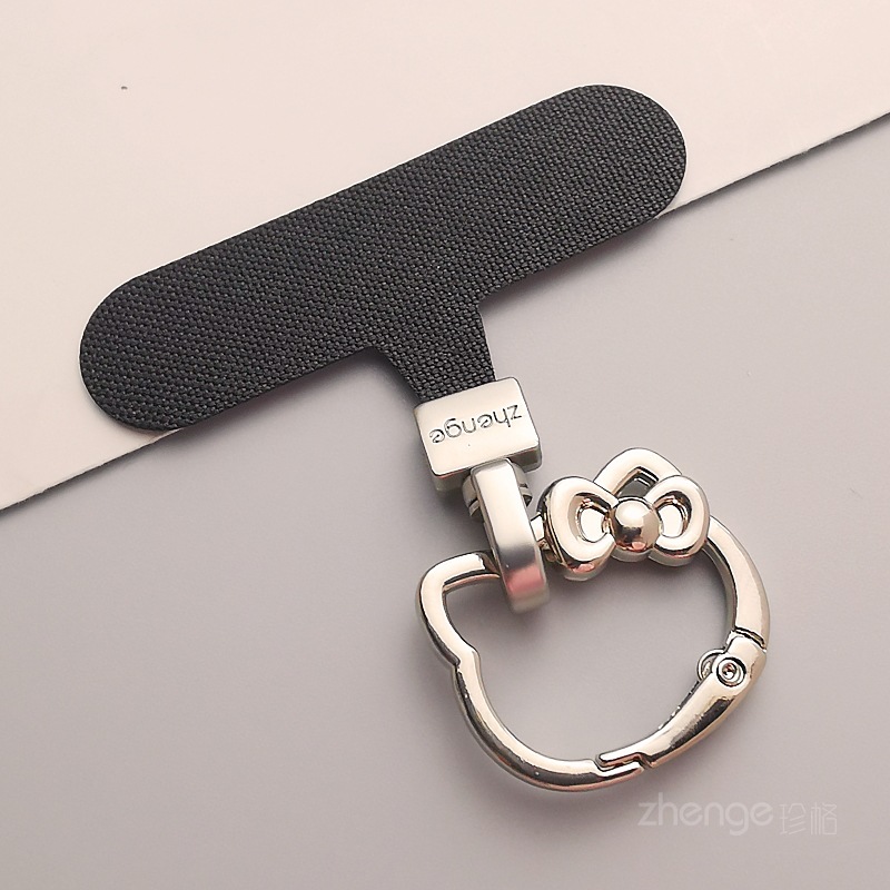 Cute cat cat swivel head clip piece phone strap thin gasket not top shell does not affect charging sturdy durable anti-loss