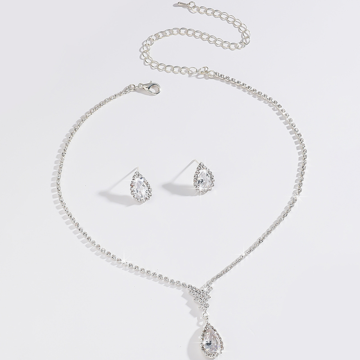 Collection】 Bride Dress Simple Jewelry Set Bride Set
