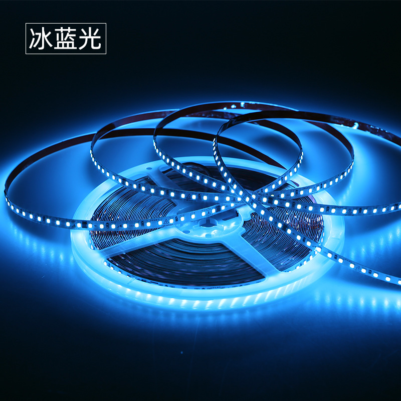 LED strip light, 220V, self-adhesive, living room ceiling, 8mm, 120D, atmosphere, driver-free, 2835, high-voltage, color, linear strip light