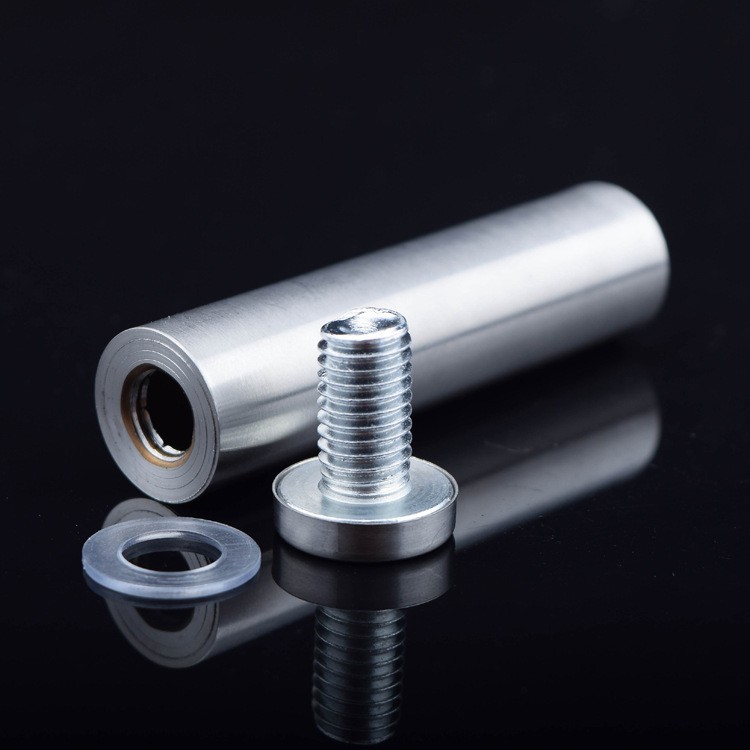 Stainless steel hollow advertising nail glass mirror nail acrylic board decorative advertising nail screw
