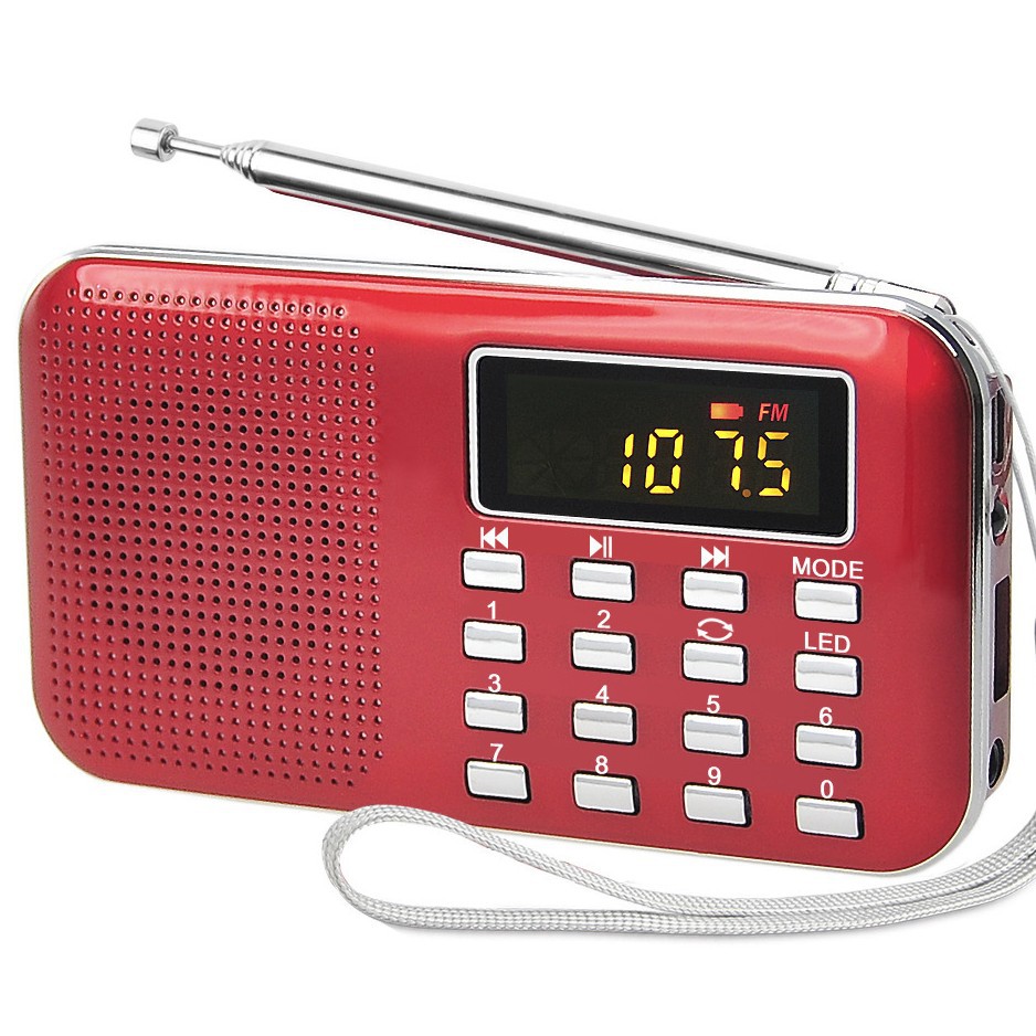 Y-896/218 Card Insert Radio Portable Mini Speaker MP3 Music Player