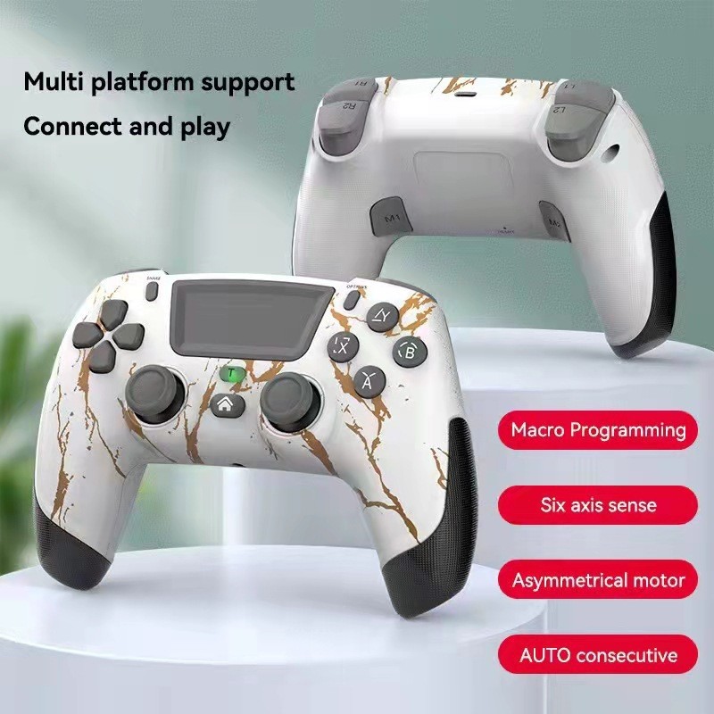 P4 wireless Bluetooth handle computer TV IOS Android switch macro back key repeat private model does not infringe P06
