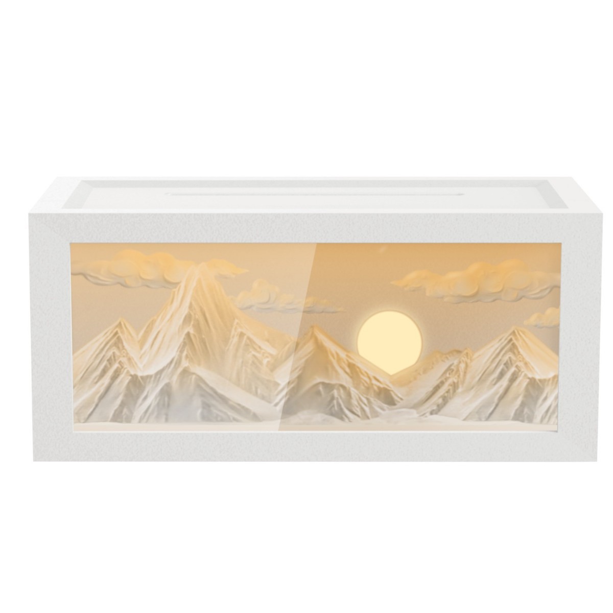 New Snow Mountain Aromatherapy Ornament Aromatherapy Gift Box Birthday Gift for Women Practical Night Light