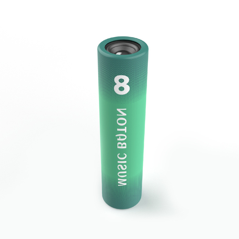 New relay baton Bluetooth speaker outdoor home running cycling speaker mobile outdoor round speaker