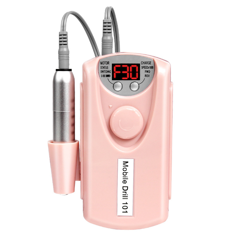 Nail Grinder No Heating Charging Nail Remover Professional Nail Grinding Head Handheld Portable Electric Nail File
