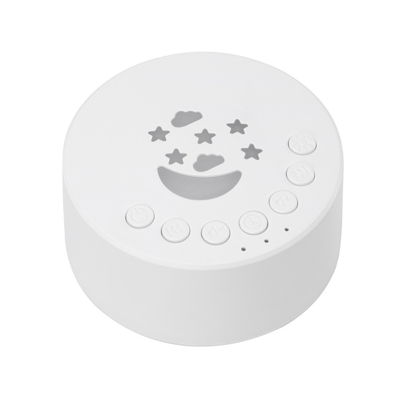 Portable Home Travel Smart Sleep Device Soothe Baby Sleep Device White Noise Machine Music Night Light Sleep Aid Device