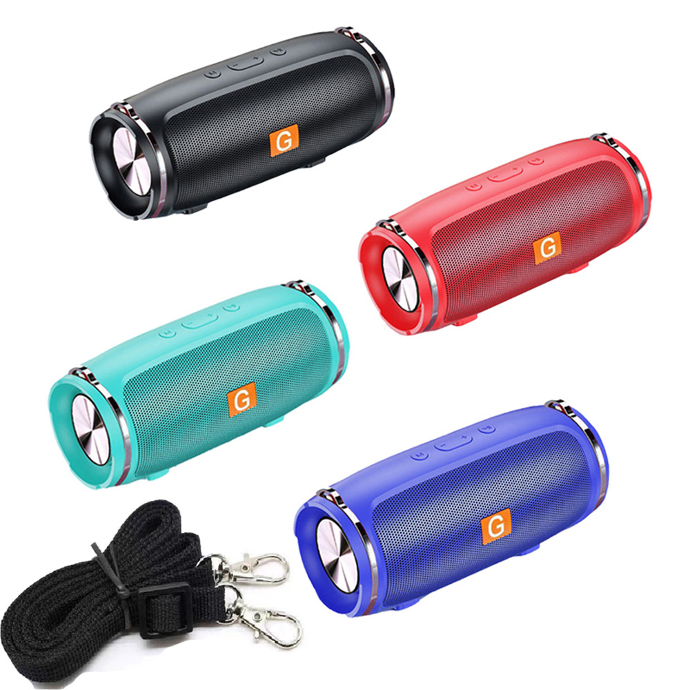Portable Bluetooth Audio Outdoor High Power Car Mini Home Desktop Heavy Bass Small Steel Cannon Wireless Speaker