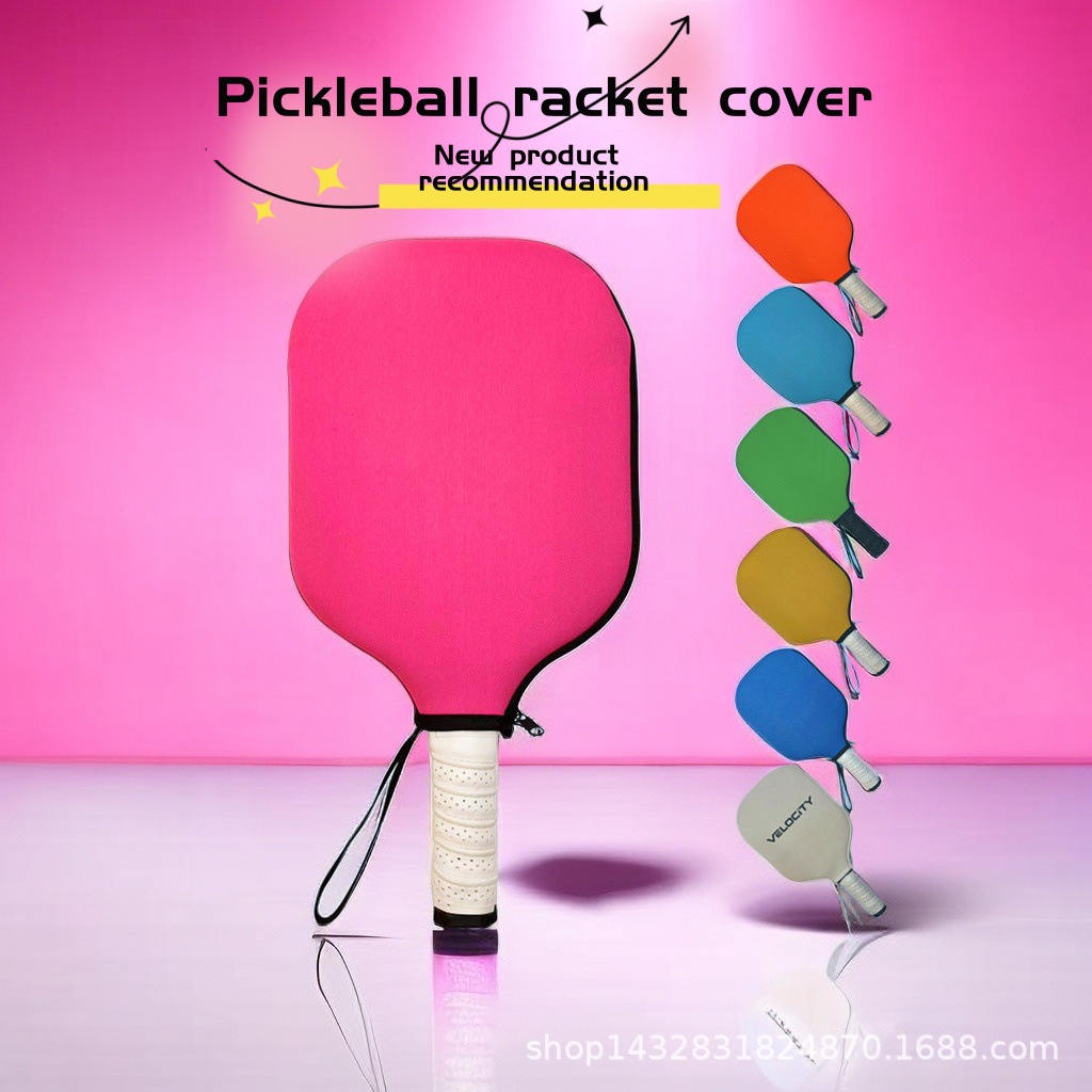 Pickleball paddle case, beach tennis racket bag, table tennis paddle bag, neoprene paddle protective case