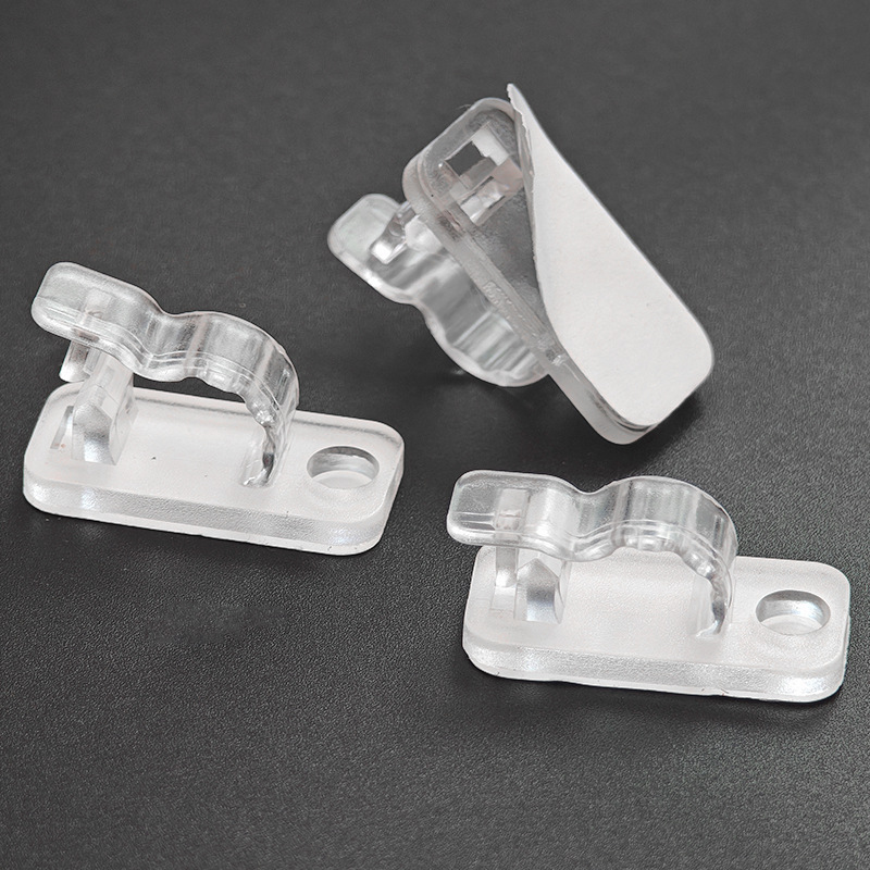 Hole Fixing Clip Wire Fixing Clip Self-Adhesive Cable Clip Desktop Cable Management Wire Organizer