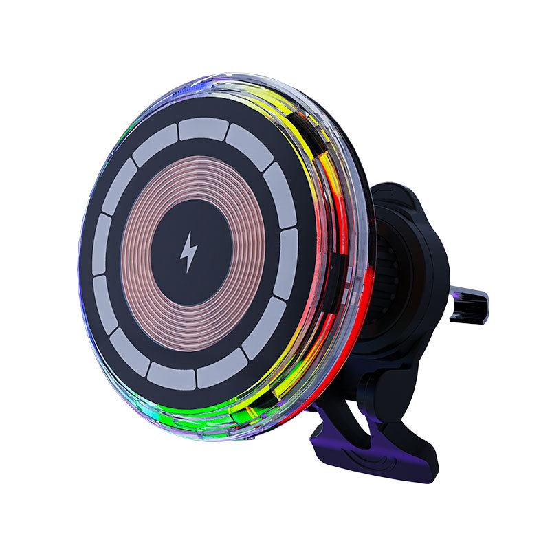 Air vent mount magnetic wireless charger car wireless charger for Apple phone car wireless charger