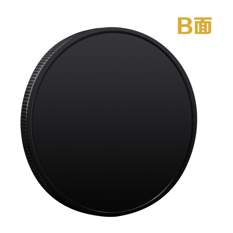 Black Commemorative Coin Blank Coin Commemorative Medal Metal Die Casting Round Coin Cultural Creative Gift