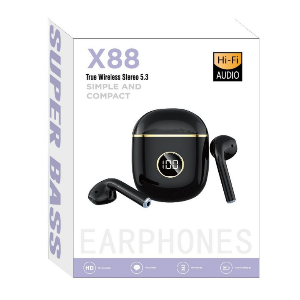 X series X73 camera X95 ear-hook OWS wireless TWS Bluetooth earphone clip-on type digital display ultra-long battery life