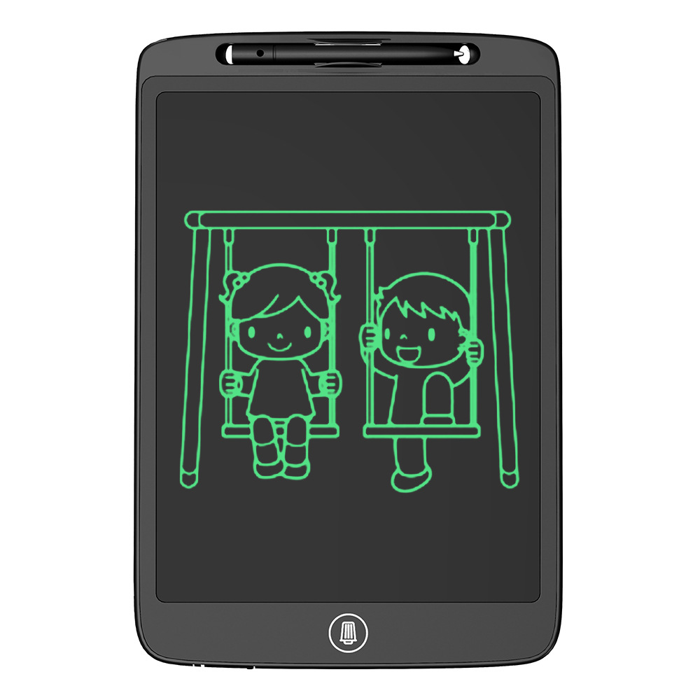 Private Mold LCD Handwriting Board Children's Drawing Board Electronic Writing Board High Brightness Single Color Colorful Handwriting 8.5/10/12 Inch