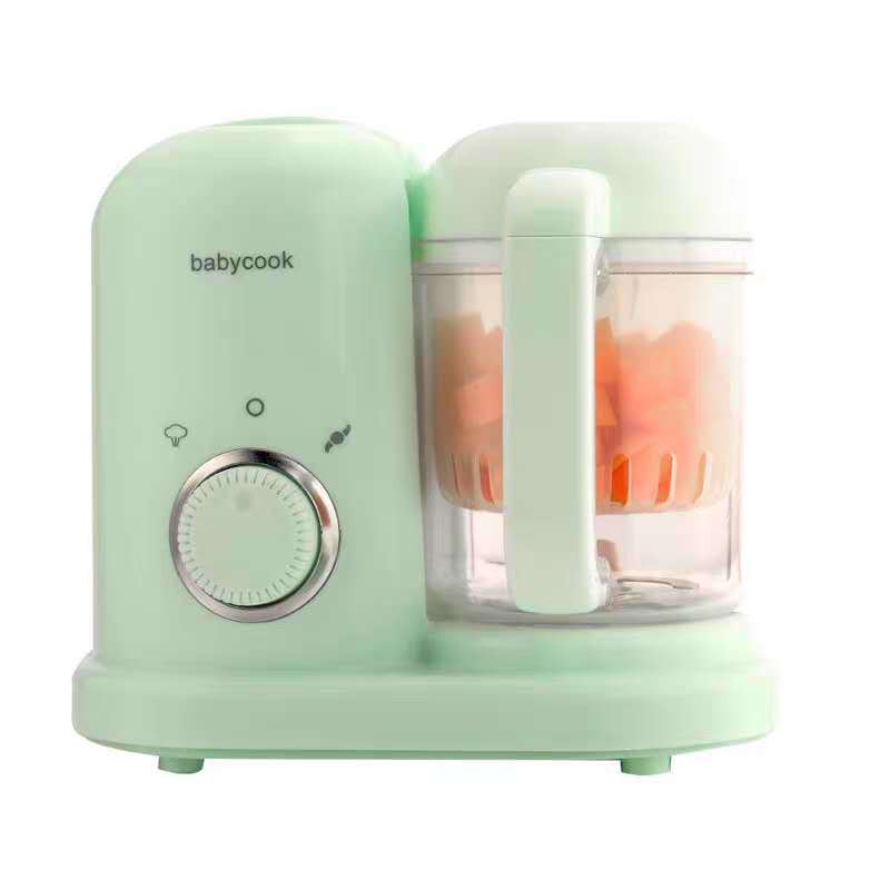 Baby Food Processor Multifunctional Steaming and Blending All-in-One Small Automatic Food Grinder