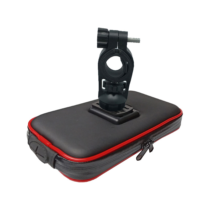 Bicycle phone bag, electric motorcycle scooter rearview mirror navigation mount, waterproof and rainproof phone bag
