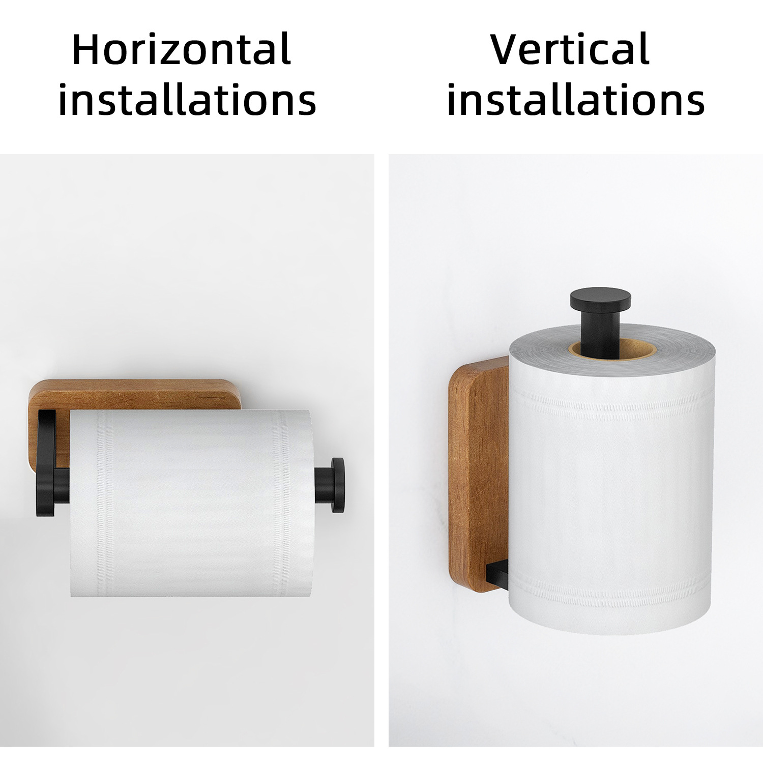 Aluminum alloy bathroom wall-mounted paper towel holder tissue holder toilet paper holder tissue storage rack