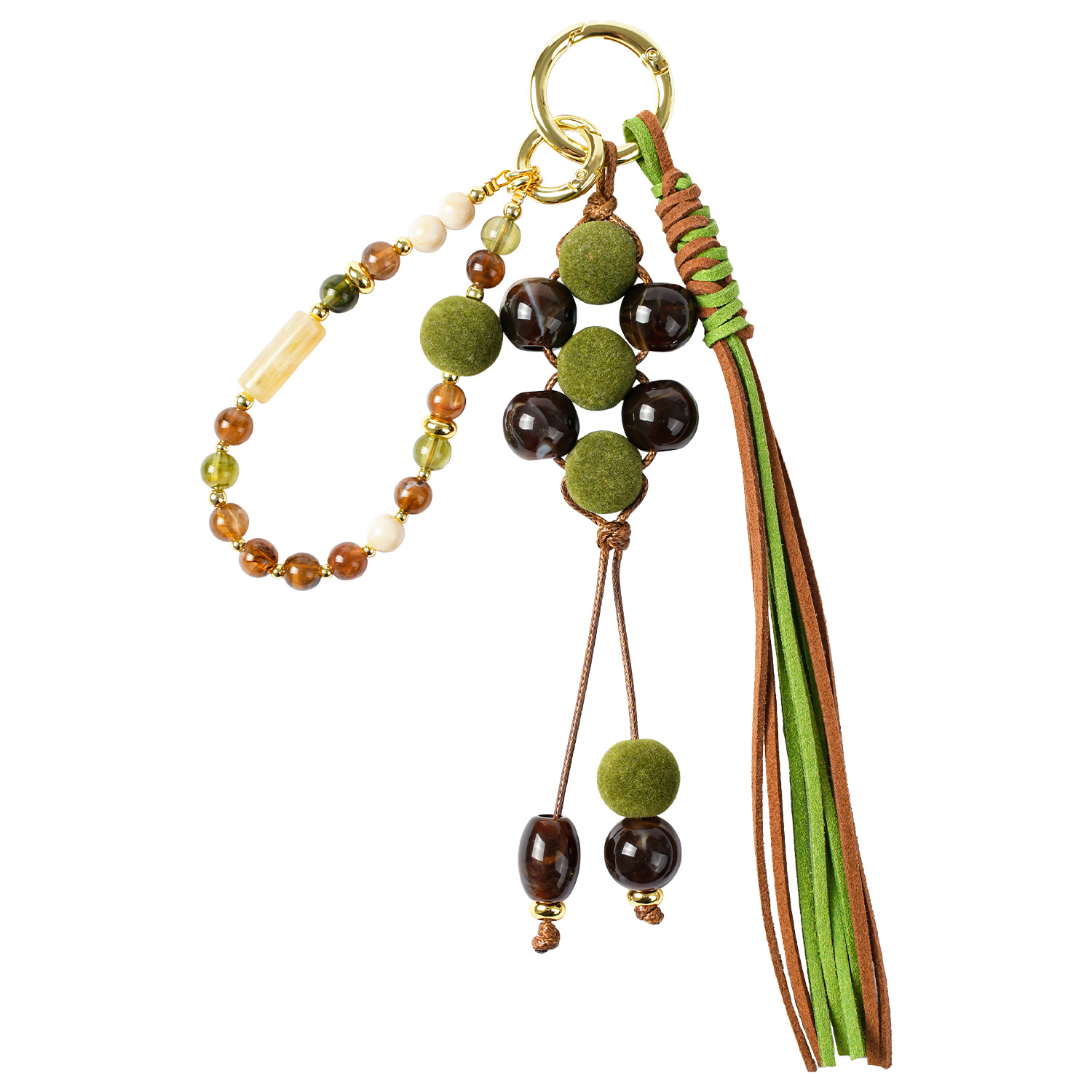 Miu-style Bag Pendant Multifunctional Woven Cup Pendant Phone Chain for Women